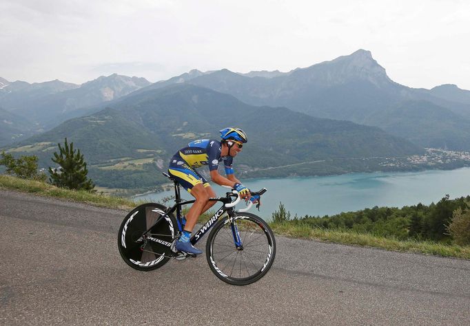 17. etapa Tour de France 2013 - horská časovka: Alberto Contador