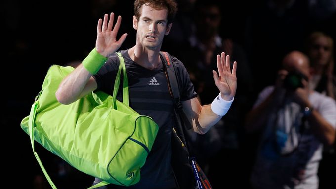 Andy Murray po obrovském debaklu od Rogera Federera na Turnaji mistrů