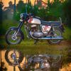 Fotografie z knihy Jawa – The Forever Bike autora Adila Jal Darukhanawaly