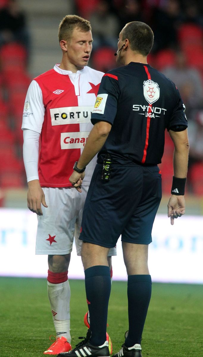 Slavia - Jablonec (Balaj, rozhodčí Zelinka)