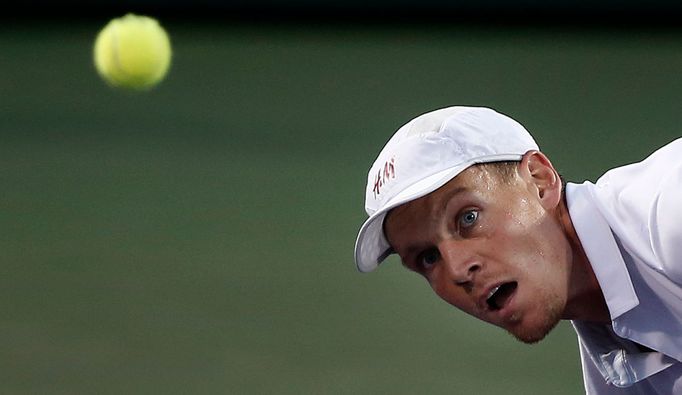 Tomáš Berdych na turnaji Masters v Miami