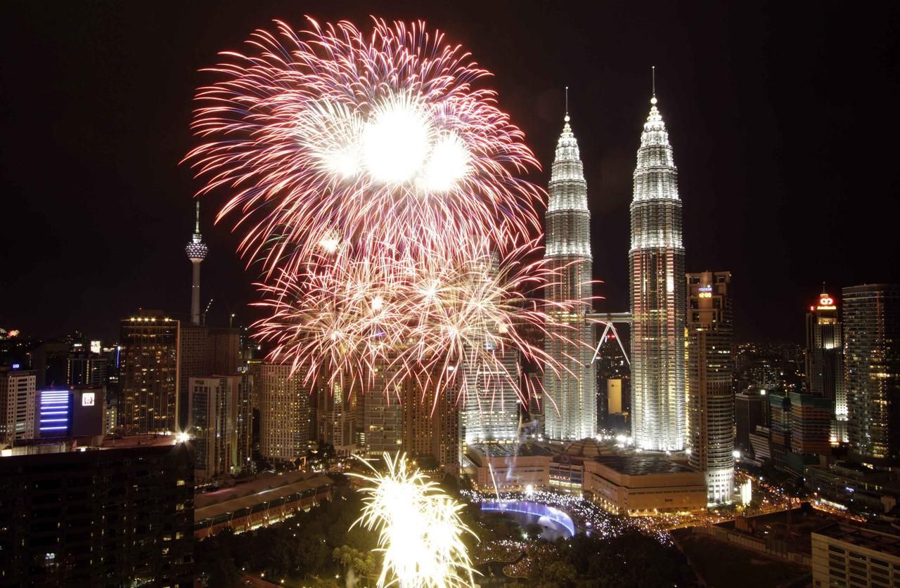Oslavy v Kuala Lumpur