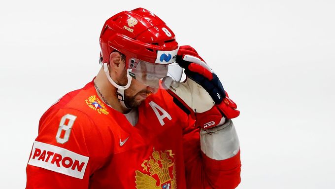 Alexandr Ovečkin na MS v hokeji 2019.