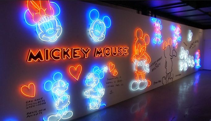 Myšák Mickey slaví 90. let. New York si úspěšného animáka připomíná velkolepou výstavou