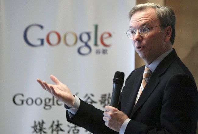 Šéf společnosti Google Eric Schmidt