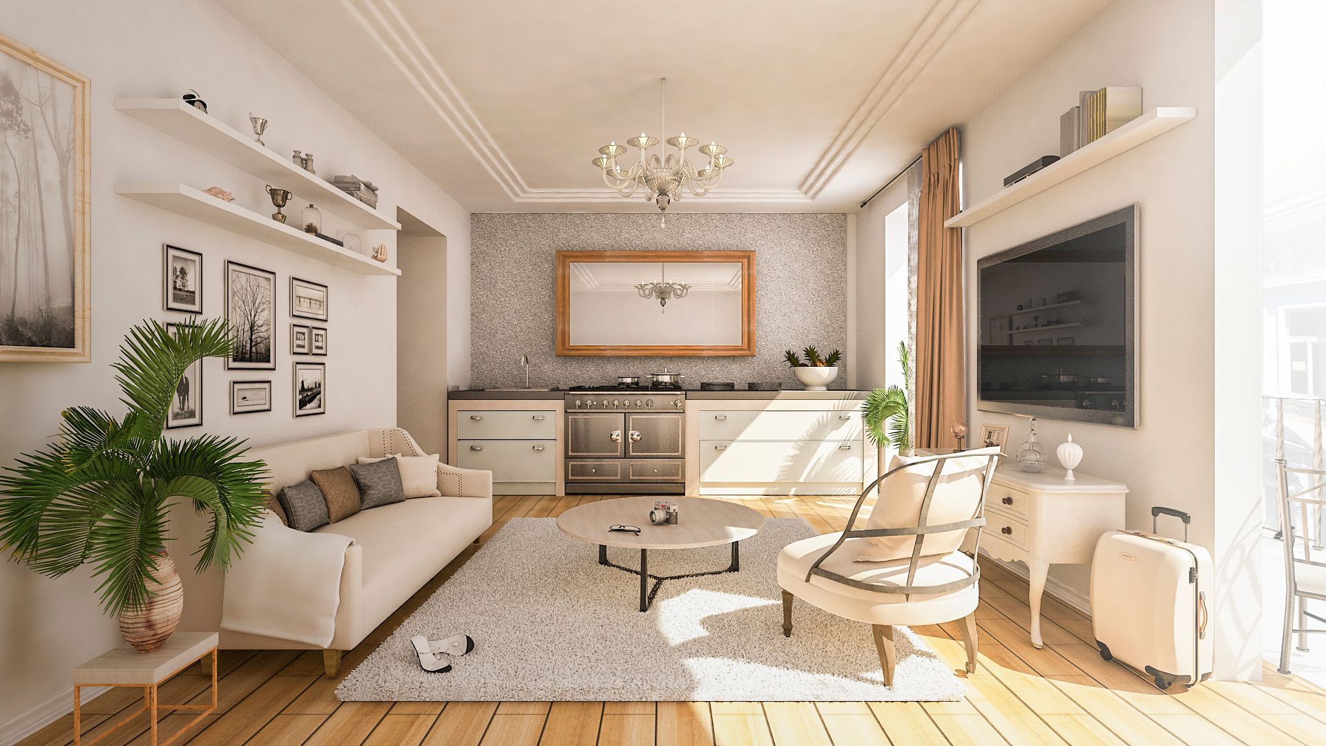 Acord Invest bydlení obývací pokoj luxus