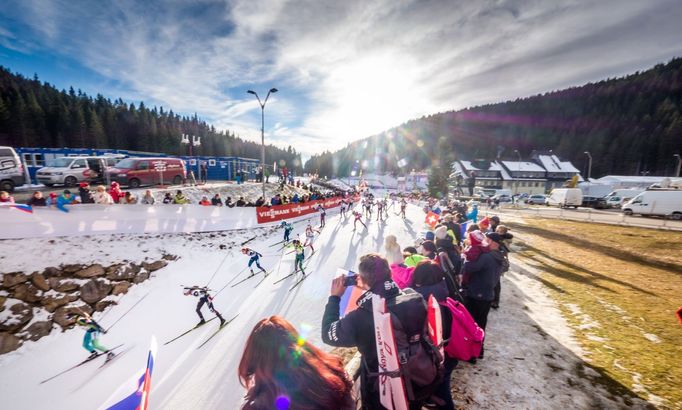 SP Pokljuka, štafeta Ž