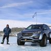 Hyundai Santa Fe v Antarktidě 2017