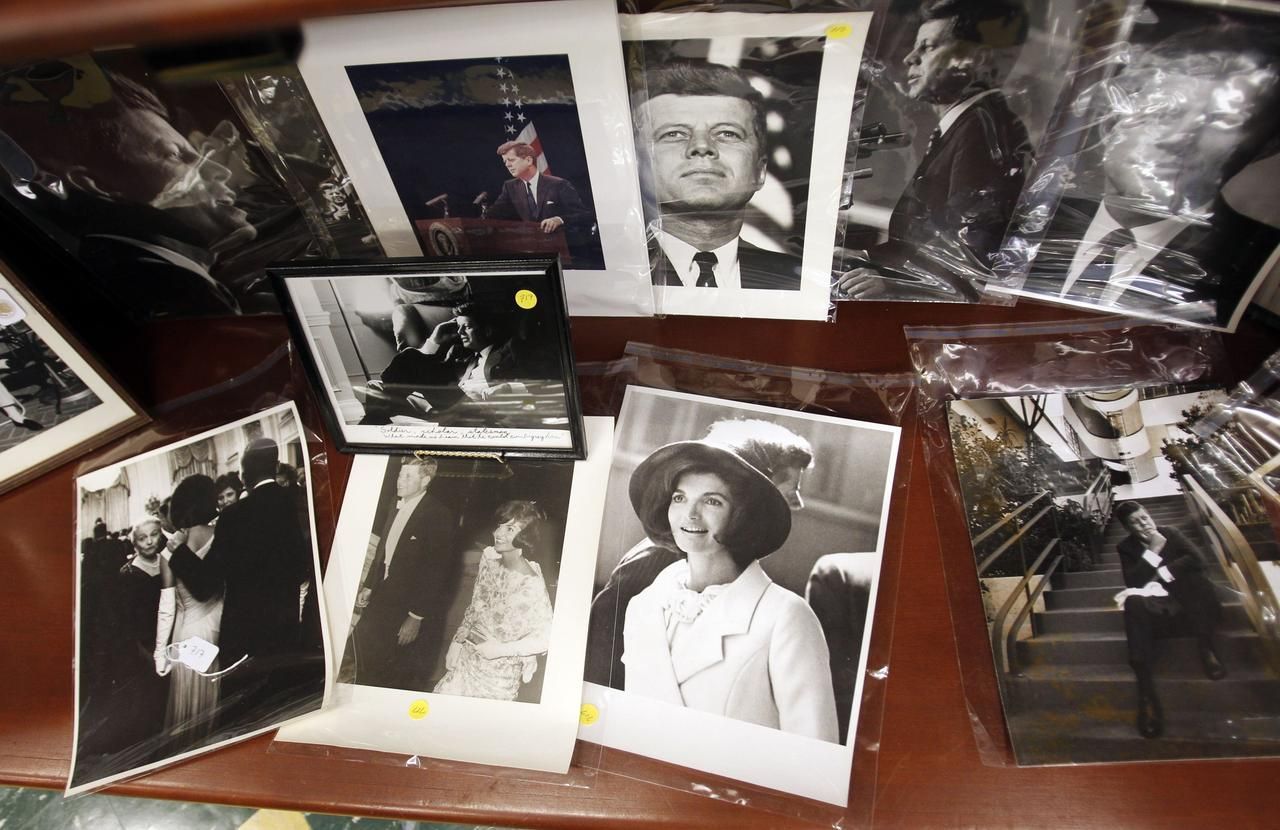 Foto: Dražba věcí J. F. Kennedyho
