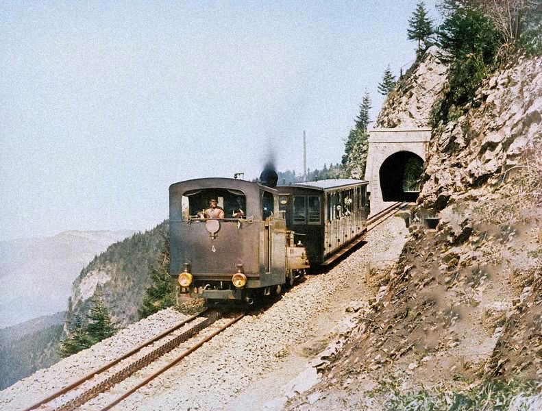 Tenkrát na železnici. Dým, pára a nostalgie: Kolorované poklady z kolejí dávných časů, železnice, historie, výročí, Magazín, kolorované fotografie