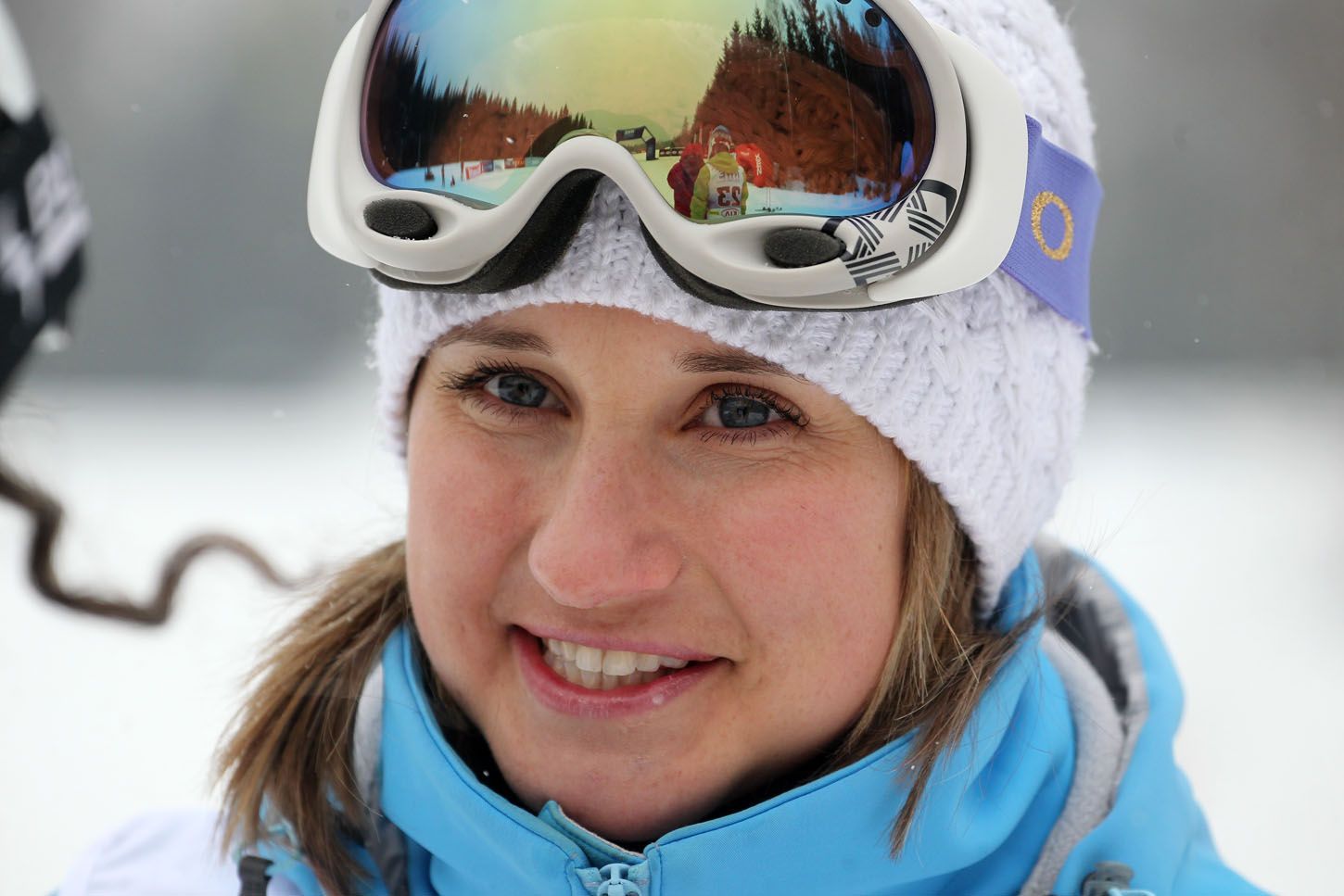 Šárka Sudová na lyžařském sjezdu RWE KSN cup 2013