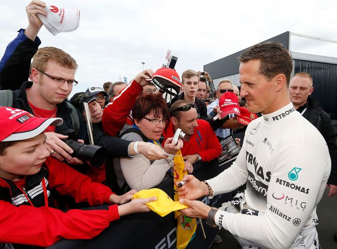 Michael Schumacher na Nordschleife, formule 1 Mercedes