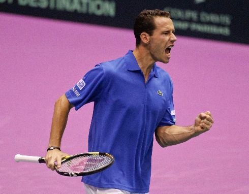 Davis Cup: Francie - Argentina