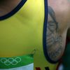 2016, sportovní gymnastika:  Jossimar Orlando Calvo Moreno (Kolumbie)  tetování