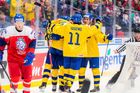 Švédové se v sobotním semifinále utkají s Ruskem...