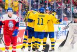 Švédové se v sobotním semifinále utkají s Ruskem...