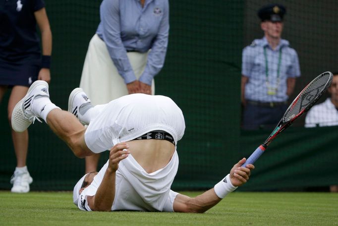 Jürgen Melzer na Wimbledonu 2014