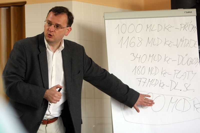 Kampaň ODS v Kroměříži