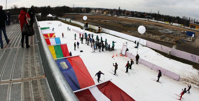 Soči 2014, fandění na Letně (Sáblíková+biatlon)