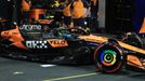 Lando Norris, McLaren v kvalifikaci na VC Saúdské Arábie F1 2025
