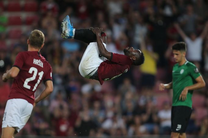 Sparta - Příbram, 4. kolo Fortuna:Ligy 2019-20: Guélor Kanga slaví gól