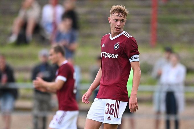 Sparta - Hostouň, příprava před sezonou 2021/22: Adam Karabec.