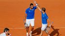 DC, Francie-ČR: Jo-Wilfried Tsonga a Richard Gasquet