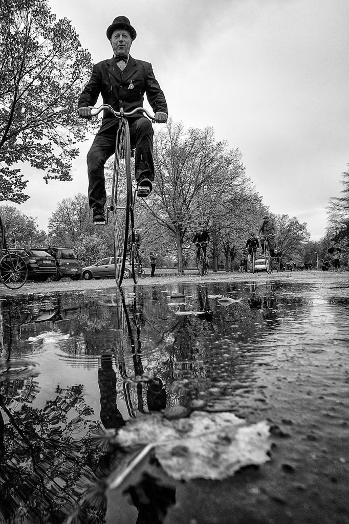 Pražská míle - setkání velocipedistů na Letenské pláni