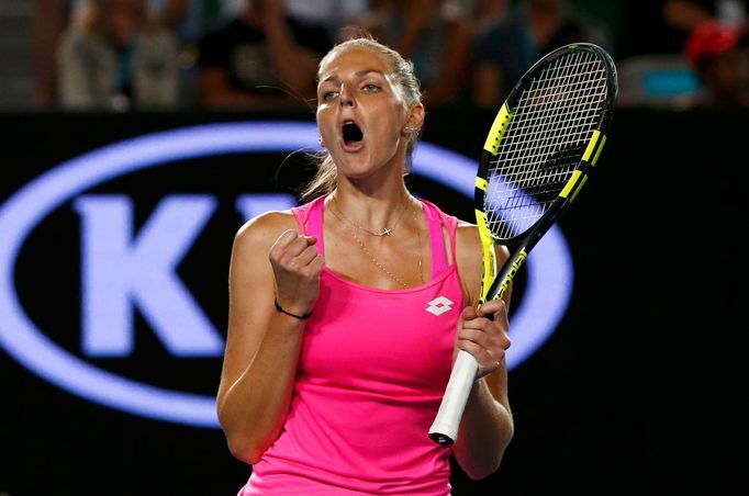 Kristýna Plíšková na Australian Open 2016