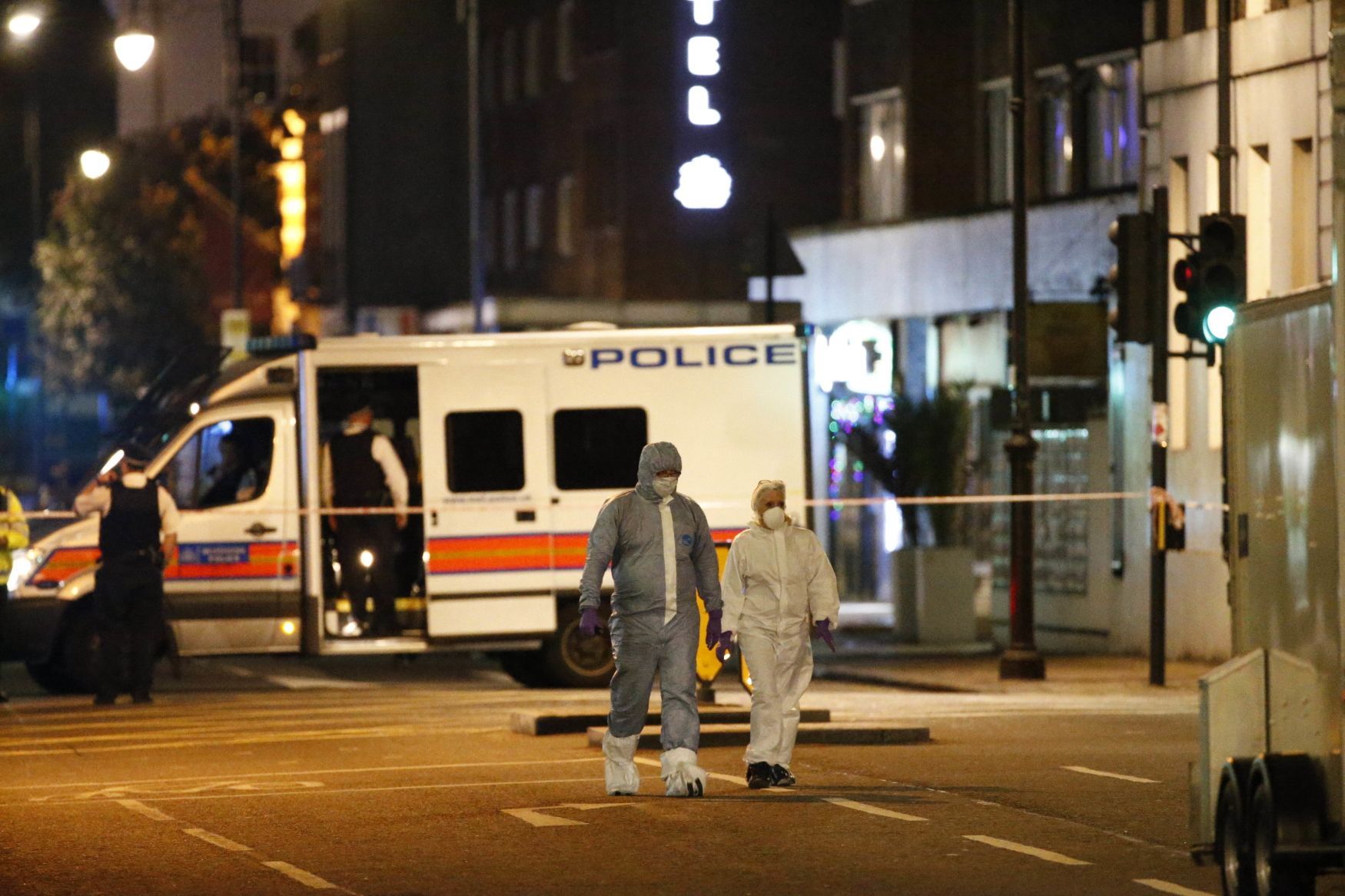 Situace po útoku nožem v Londýně na Russel Square