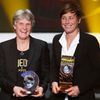 Galavečer FIFA - Zlatý míč pro rok 2012: Pia Sundhageová a Abby Wambachová