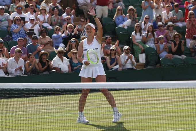Barbora Krejčíková, Wimbledon 2025