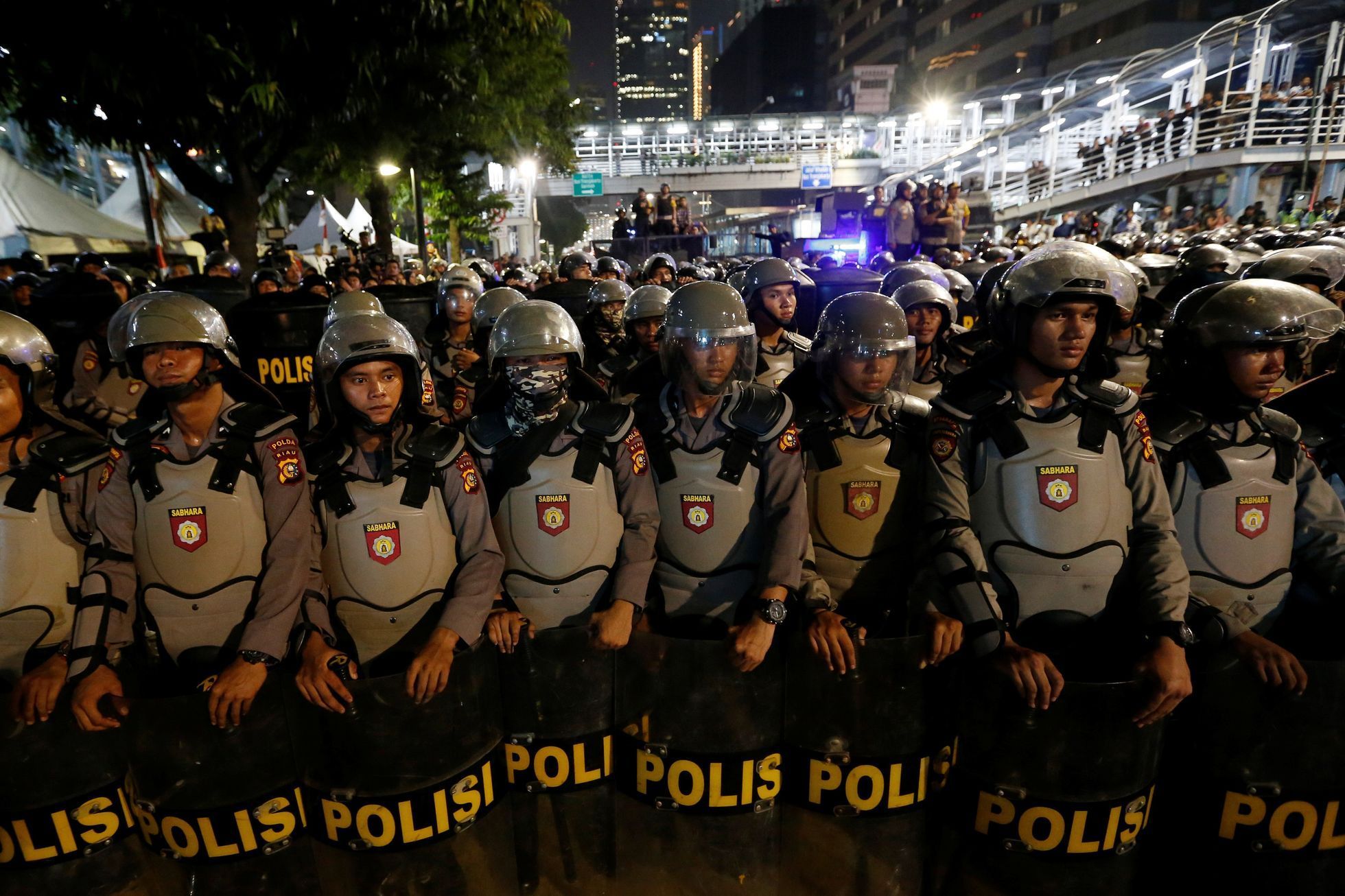 Protesty na Jakartě