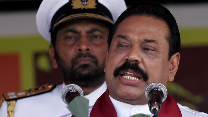 Prezident Srí Lanky Mahinda Rajapaksa