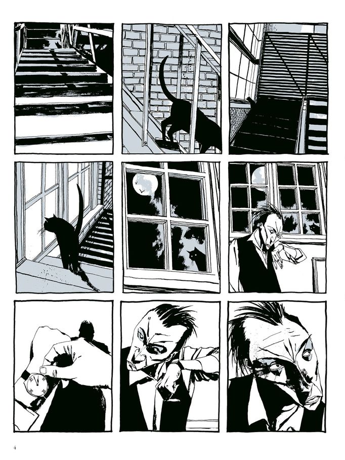 Ukázka z komiksu Klece.