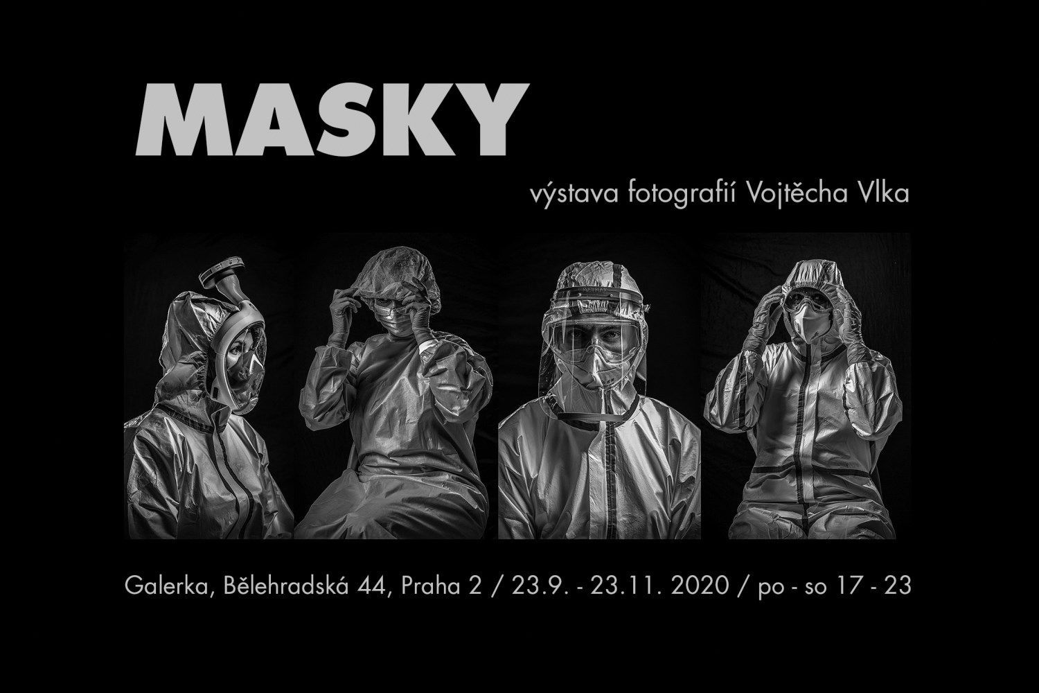 Vojtěch Vlk: Masky. Ukázka z fotografické výstavy