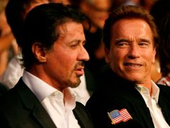 Sylvester Stallone a Arnold Schwarzenegger.