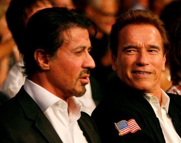 Arnold Schwarzenegger a Sylvester Stallone