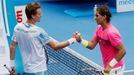 Australian Open 2015: Tomáš Berdych a Rafael Nadal