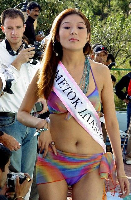 Před třemi lety v čínském vězení, teď na Miss Tibet 2006