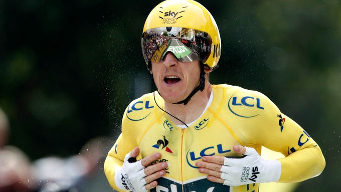 Vítěz předloňské Tour de France Geraint Thomas.