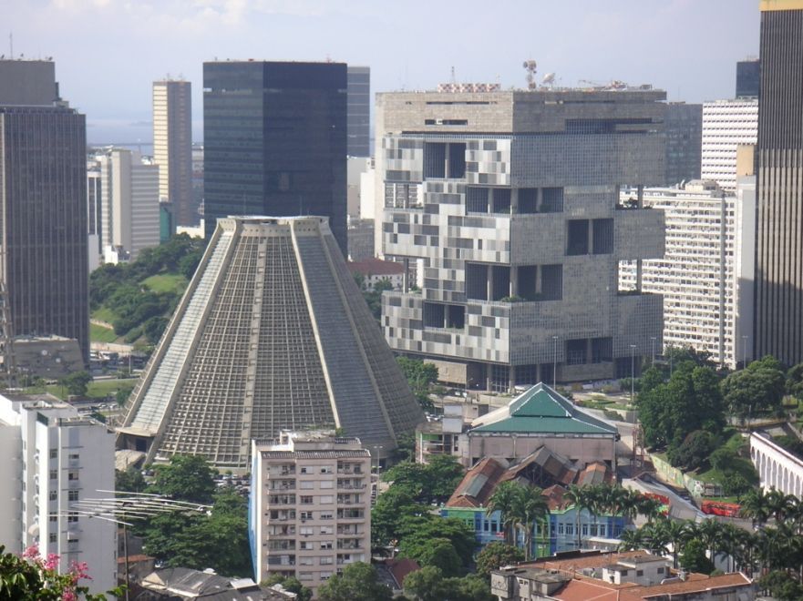 Hlavní budova naftařské společnosti Petrobras v Rio de Janeiru