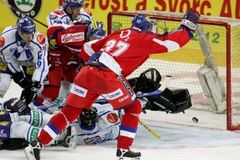 Hokejisté Česka  a Ruska zvítězili