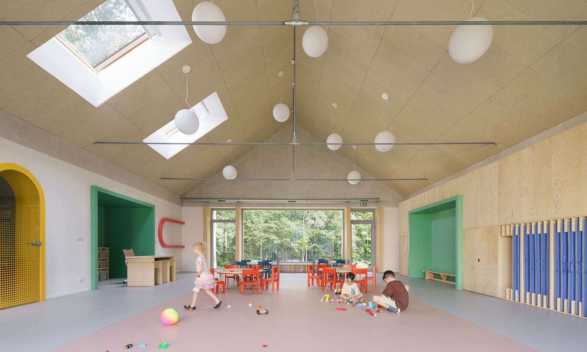 Pečovatelské byty a mateřská škola, Horní Jirčany