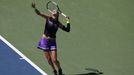 Petra Kvitová v zápase 2. kola US Open 2019