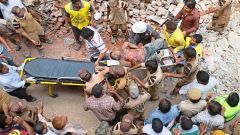 Zřícení budovy v Novém Dillí