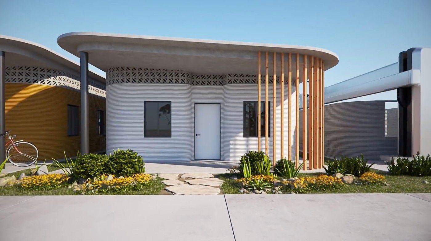 3D tisk domů architektura