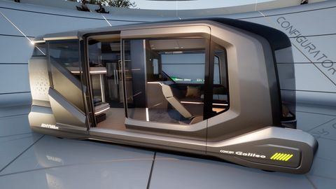 Budoucnost cestování: futuristický karavan pro rok 2030