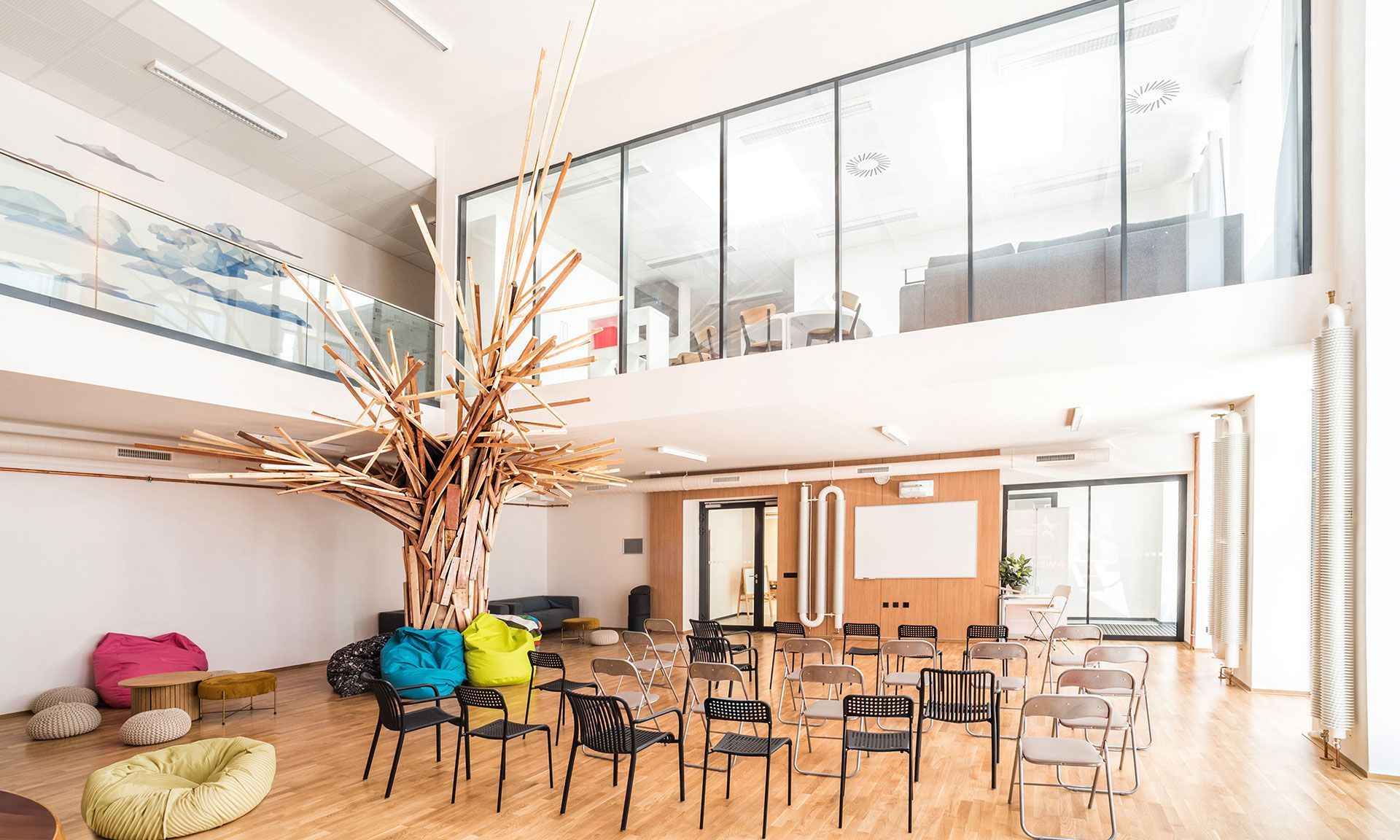 škola, sklady, Kloboučnická, rekonstrukce, Interiér roku