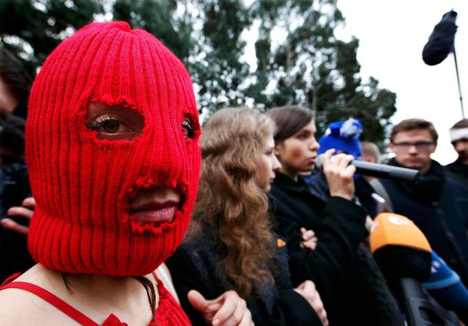 Pussy Riot na olympiádě v Soči